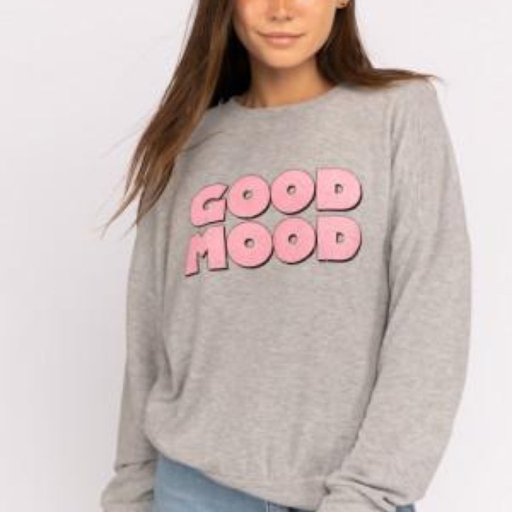 Graphic Sweatshirt "Good Mood"
